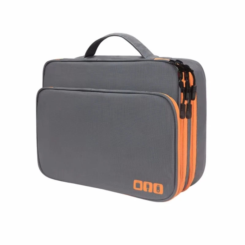 Multi Layer Travel Cable Organizer Bag to Keep Every Charger and Accessory Tangle Free