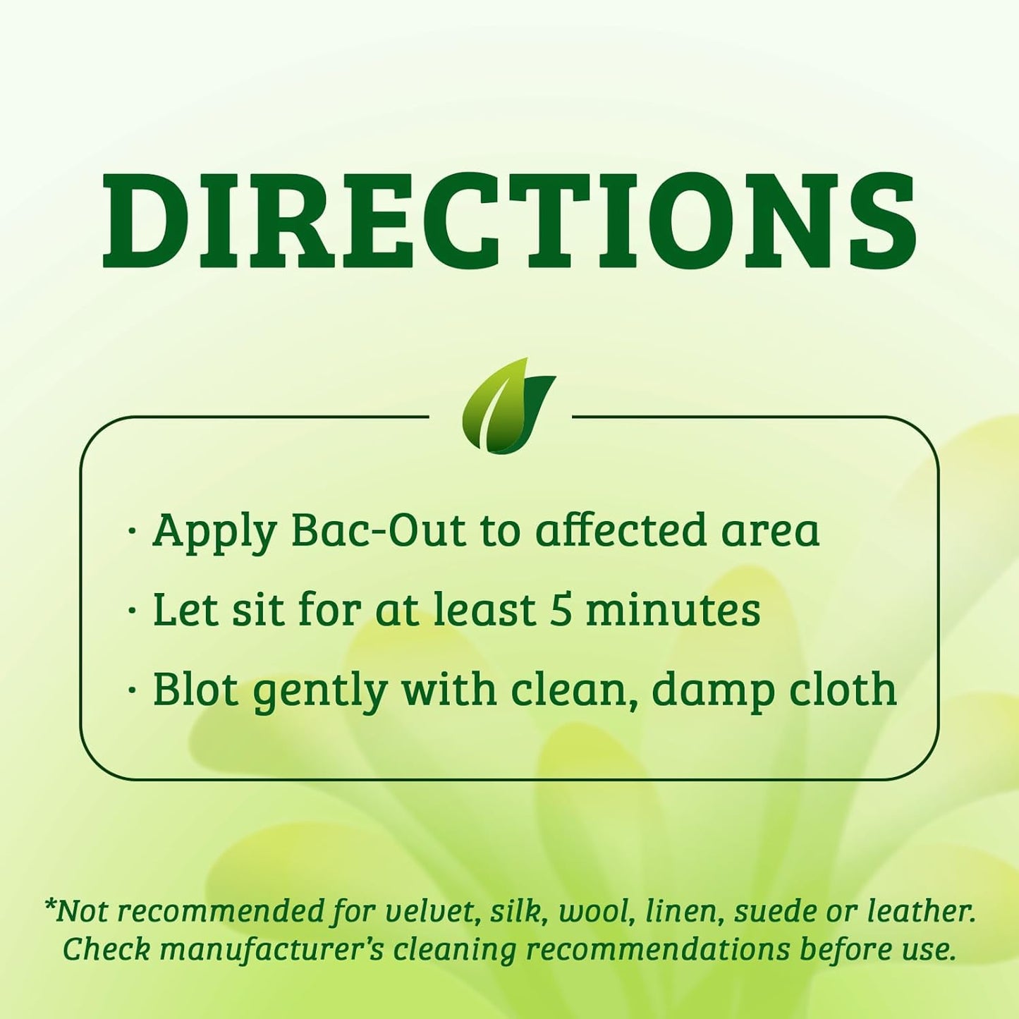 Bac-Out Enzyme Cleaner and Stain & Odor Remover for Pet Stains, Laundry, Diapers, Wine, Carpets, & More, Eco-Friendly, Non-Toxic, Lime Scent, 128 Ounces