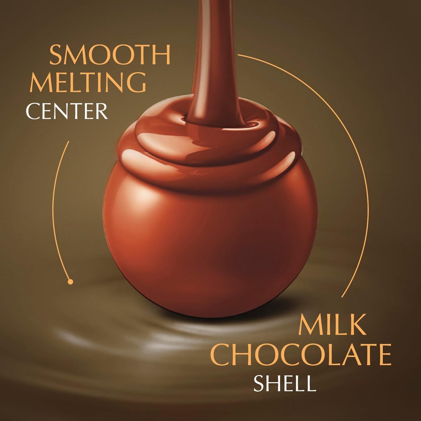 , Assorted Chocolate Candy Truffles, Chocolate with Smooth, Melting Truffle Center, 5.1 Ounce