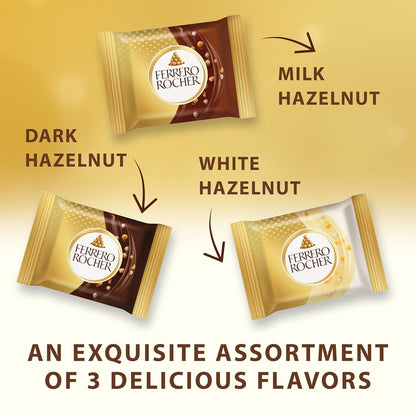 Premium Assorted Chocolate Squares, Individually Wrapped Chocolates, Great for Sharing or Gifting, 3.7 Oz
