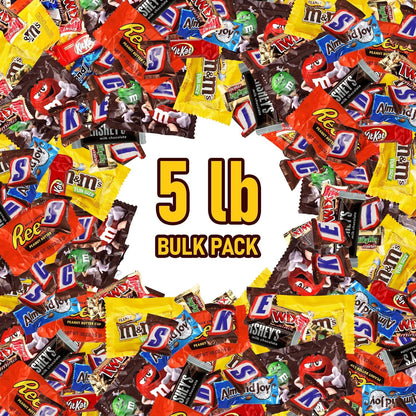 Assorted Chocolate Candy Variety Pack 5 Lb – Bulk Individually Wrapped Chocolates for Parties, Gifting, Holidays & Everyday Indulgence – Premium Mix for All Occasions