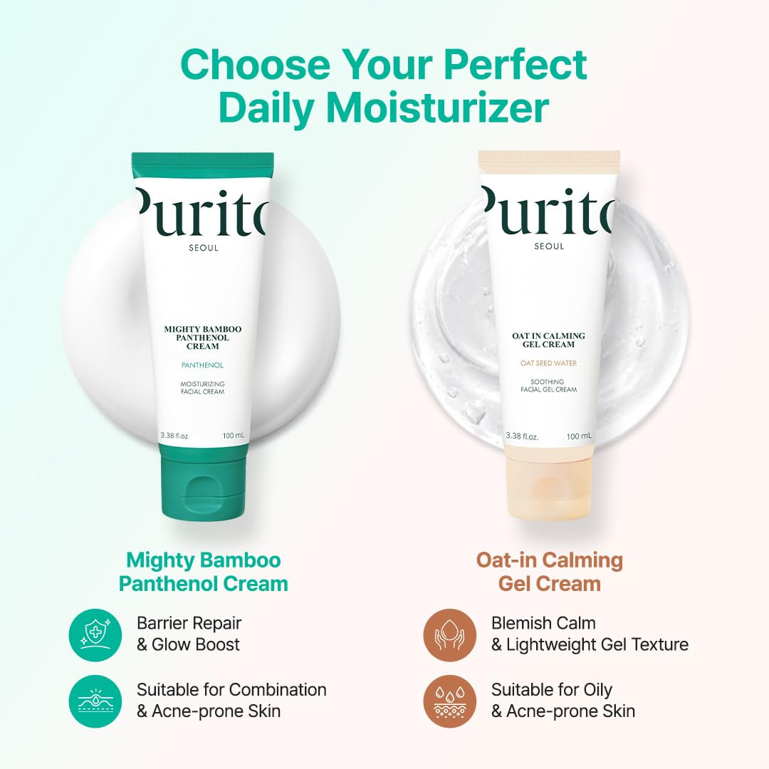 Panthenol 10% Barrier Cream | Face Moisturizer for Skin Barrier Repair | All Skin Types, Sensitive and Blemish-Prone Skin | Non-Comedogenic, Vegan | Korean Skincare, 100Ml, 3.38 Fl.Oz