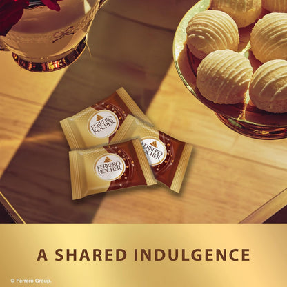 Premium Milk Hazelnut Chocolate Squares, Individually Wrapped Chocolates, Great for Sharing or Gifting, 3.7 Oz