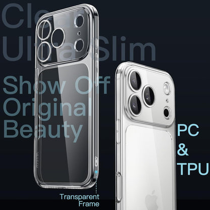 Slim Case for Iphone 17 Pro Max 6.9-Inch with Camera Lens Full Protection, Ultra-Thin Lightweight Clear Minimalist Protective Phone Cover (Clear)