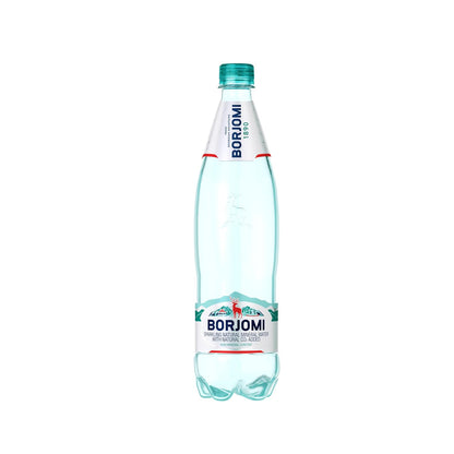 Sparkling Mineral Water with Natural Minerals - Crisp and Bold Taste - PET Bottles - 25.3 Oz, Bottled Water 6 Pack