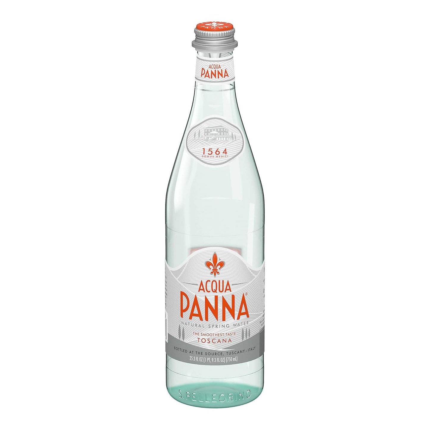 Acqua Panna Natural Spring Water, 25.3 Fl Oz