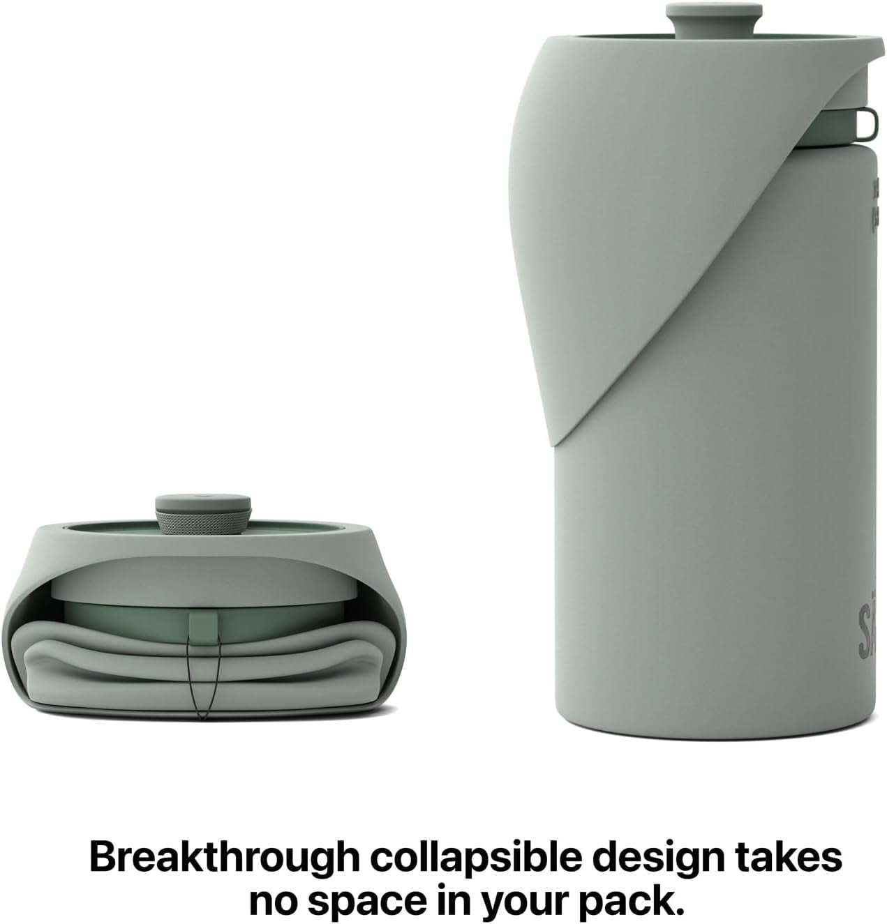 Portable Dog Water Bottle, Collapsible Water Bottle for Dogs Perfect for Walking, Hiking and Outdoors | Works as a Portable Water Bowl | Designed in Montreal - 750Ml