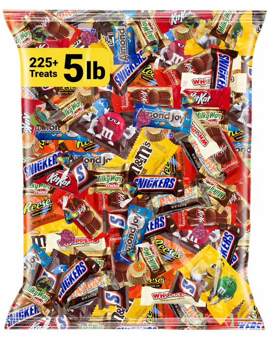Assorted Chocolate Candy Variety Pack 5 Lb – Bulk Individually Wrapped Chocolates for Parties, Gifting, Holidays & Everyday Indulgence – Premium Mix for All Occasions
