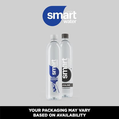 Smartwater Vapor Distilled Premium Water Bottles, 1L, 6 Pack