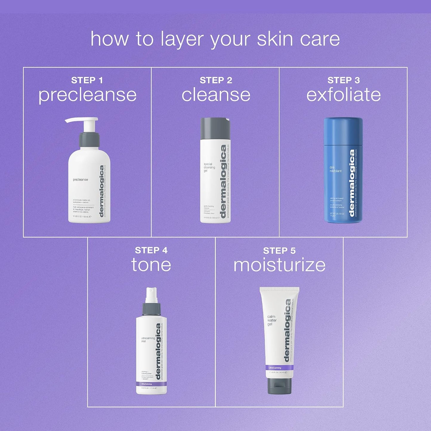 Dermalogica Calm Water Gel, Weightless Face Moisturizer for Sensitive Skin - Help Support Healthy Moisture Balance with Lavender Essential Oil, 1.7 Fl Oz