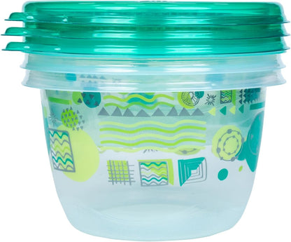 ware Matchware Food Storage Containers with Lids, BPA Free Reusable Plastic 20 Piece Variety Pack for Lunches, Meal Prep, and Leftovers, Leak Resistant, Microwave and Dishwasher Safe