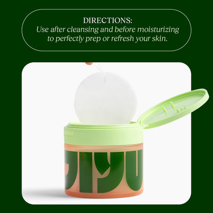 Toning Polish Pads - Korean Skincare for Dark Spots, Wrinkles & Dull Skin - Hydrating Facial Treatment with Snail Mucin, Niacinamide, Peptides & Centella - 100 Count
