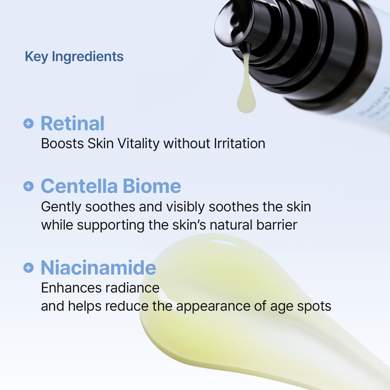 Retinal Skin Booster Serum | Retinaldehyde, Niacinamide Anti-Aging Serum - K-Beauty Facial Serum for Fine Lines, Firming & Radiance | Hydrating Face Serum All Skin Types, 5.07 Fl Oz