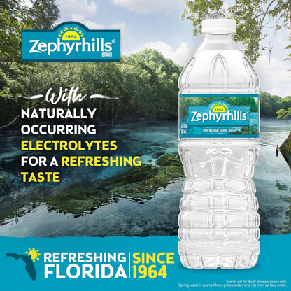 Zephyr Hills, Water Spring, 16.9 Fl Oz, 12 Pack