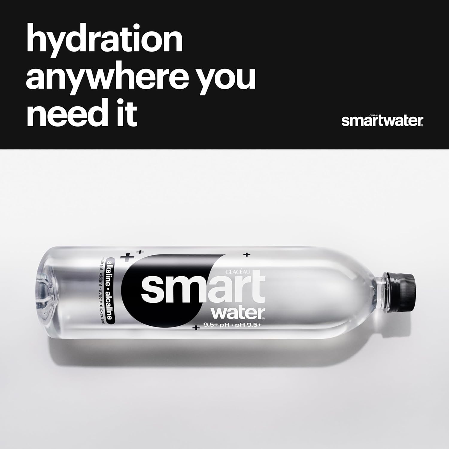 Smartwater Alkaline with Antioxidant 1L 6Pk