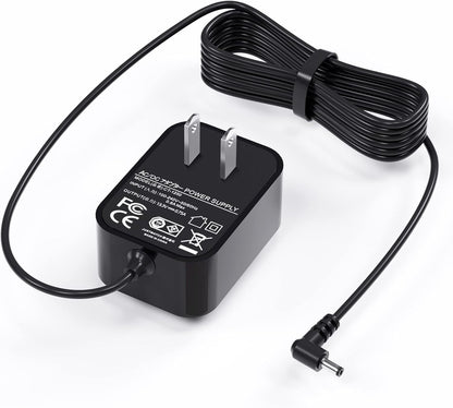 Charger for Shark Vacmop VM200 VM190 VM20026 VC200 UM200 UM205 VC205 Series 10.8V Li-Ion Battery Pro Cordless Hard Floor Vacuum Mop - 5.5 * 2.5 (Not Applicable to Versions after 2025)