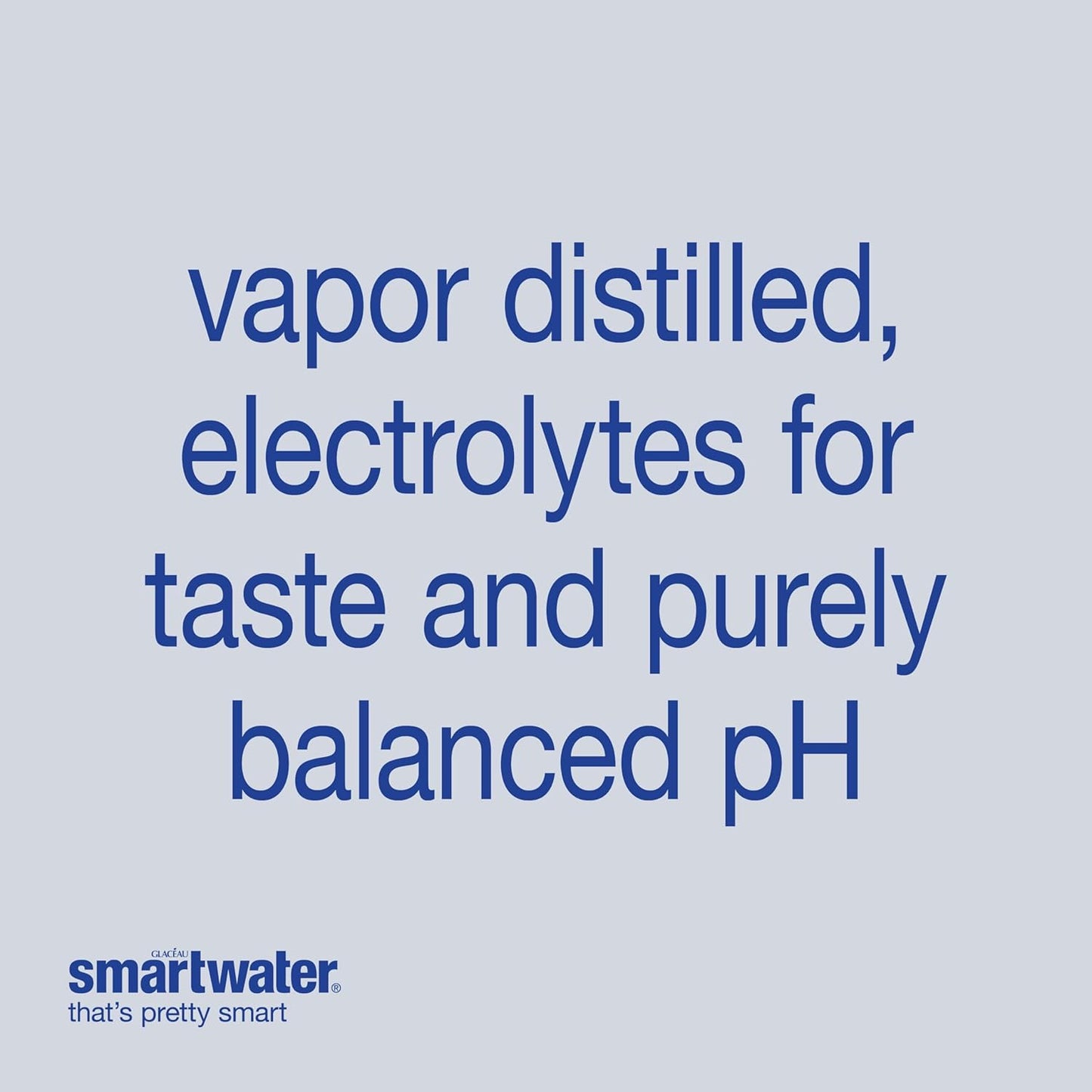 Smartwater Vapor Distilled Premium Water Bottles, 1L, 6 Pack