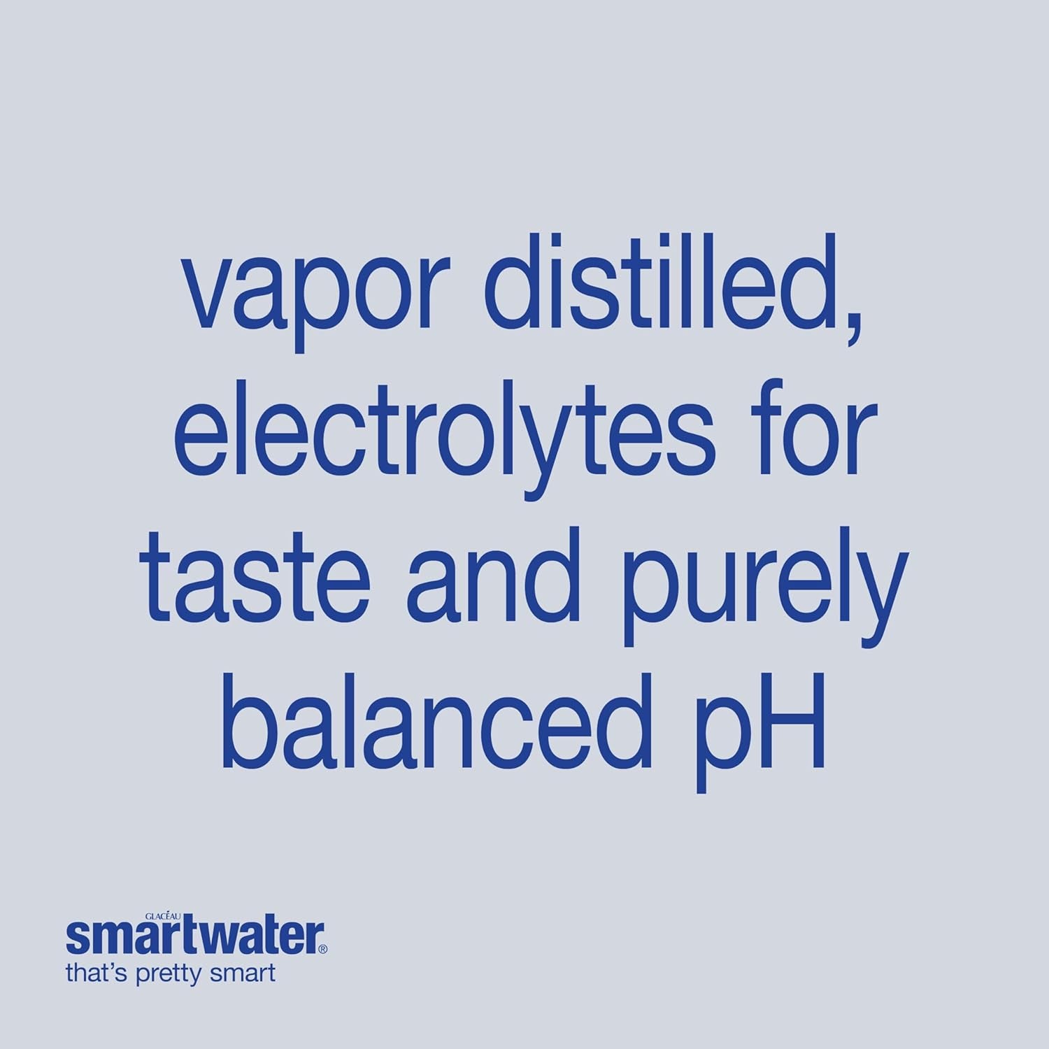 Smartwater Vapor Distilled Premium Water Bottles, 1L, 6 Pack