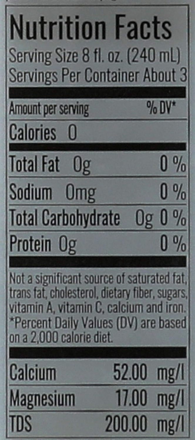 , Water Spring Natural Single, 25.24 Fl Oz