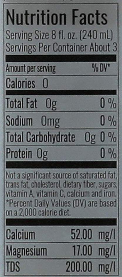 , Water Spring Natural Single, 25.24 Fl Oz