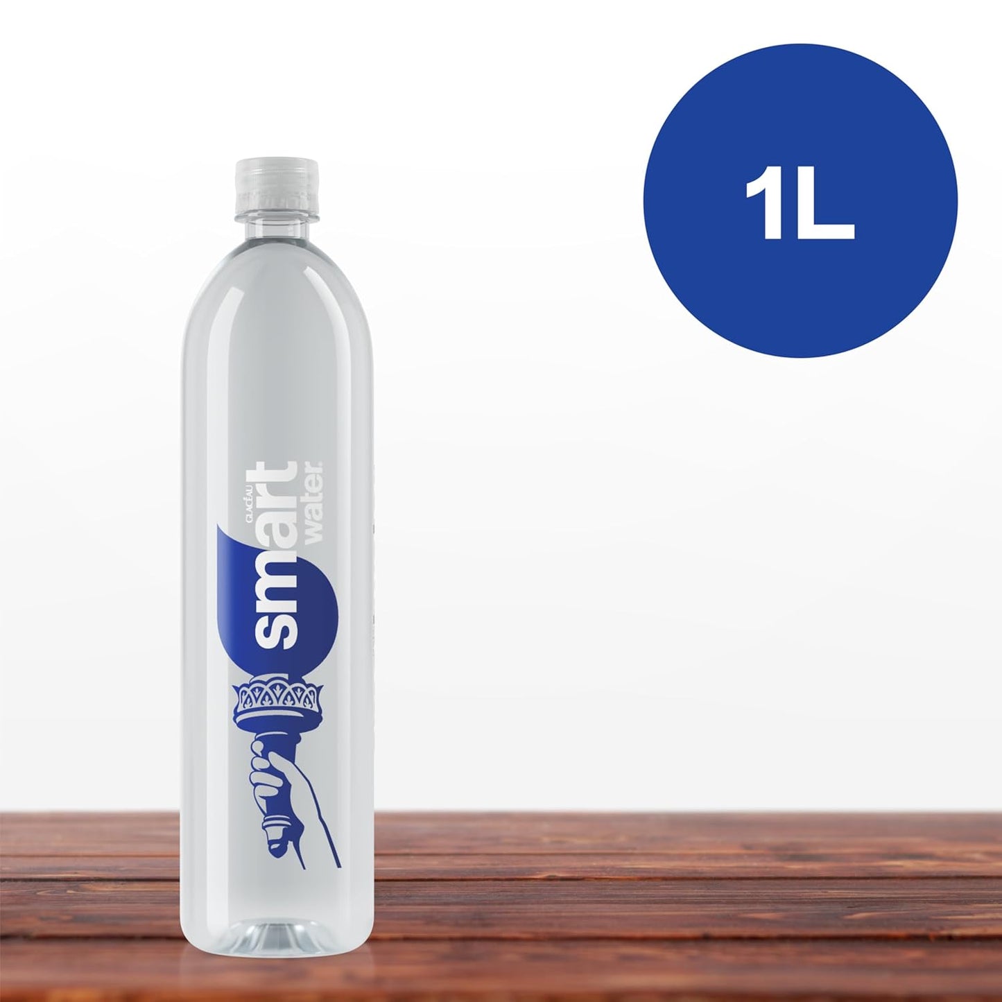 Smartwater Vapor Distilled Premium Water Bottles, 1L, 6 Pack