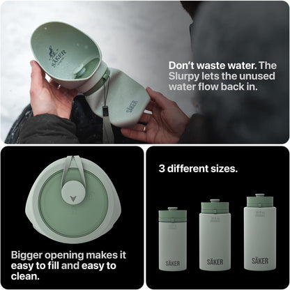 Portable Dog Water Bottle, Collapsible Water Bottle for Dogs Perfect for Walking, Hiking and Outdoors | Works as a Portable Water Bowl | Designed in Montreal - 750Ml