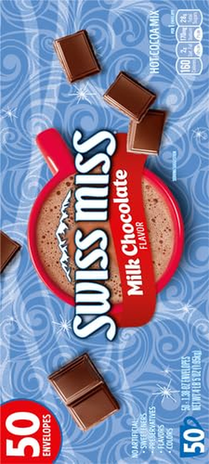 Milk Chocolate Flavor Hot Cocoa Mix, 1.38 Oz. 50-Count