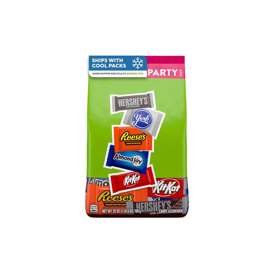 Hershey Assorted Chocolate Flavored Candy Party Pack, 25 Oz