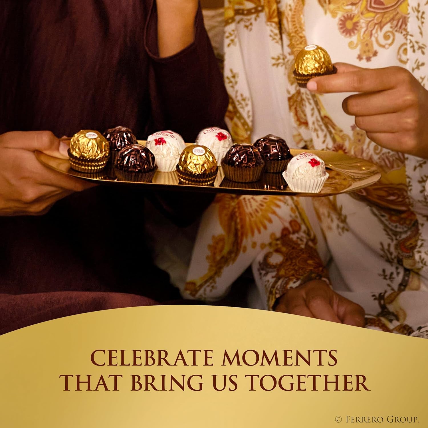 Ferrero Collection, Premium Assorted, Hazelnut, Dark Chocolate and Coconut, 48 Count Premium Treats, 6.1 Oz