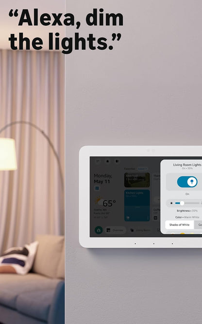 Echo Hub (Newest Model), 8” Smart Home Control Panel, Designed for Alexa+, Compatible with Thousands of Devices