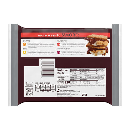 Milk Chocolate Candy Bars, 1.55 Oz (6 Count)