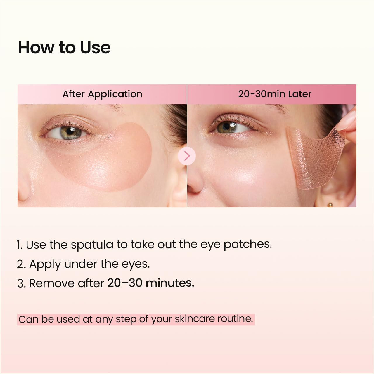 Collagen Peptide Eye Patches, anti Wrinkle & Smile Line Patches for Face, under Eye Mask for Fine Lines & Eye Bags, Travel Essentials & Self Care Gifts for Women, Korean Skin Care (60 Count)