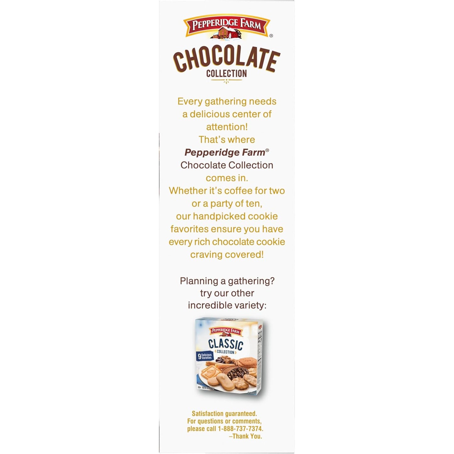 Chocolate Collection, 7 Cookie Varieties, 13-Oz Box