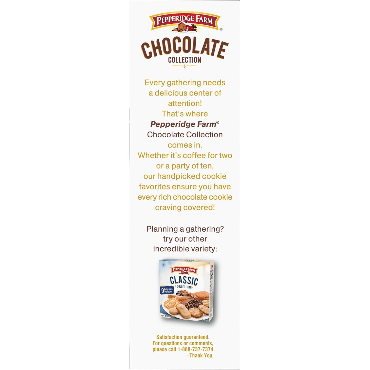 Chocolate Collection, 7 Cookie Varieties, 13-Oz Box