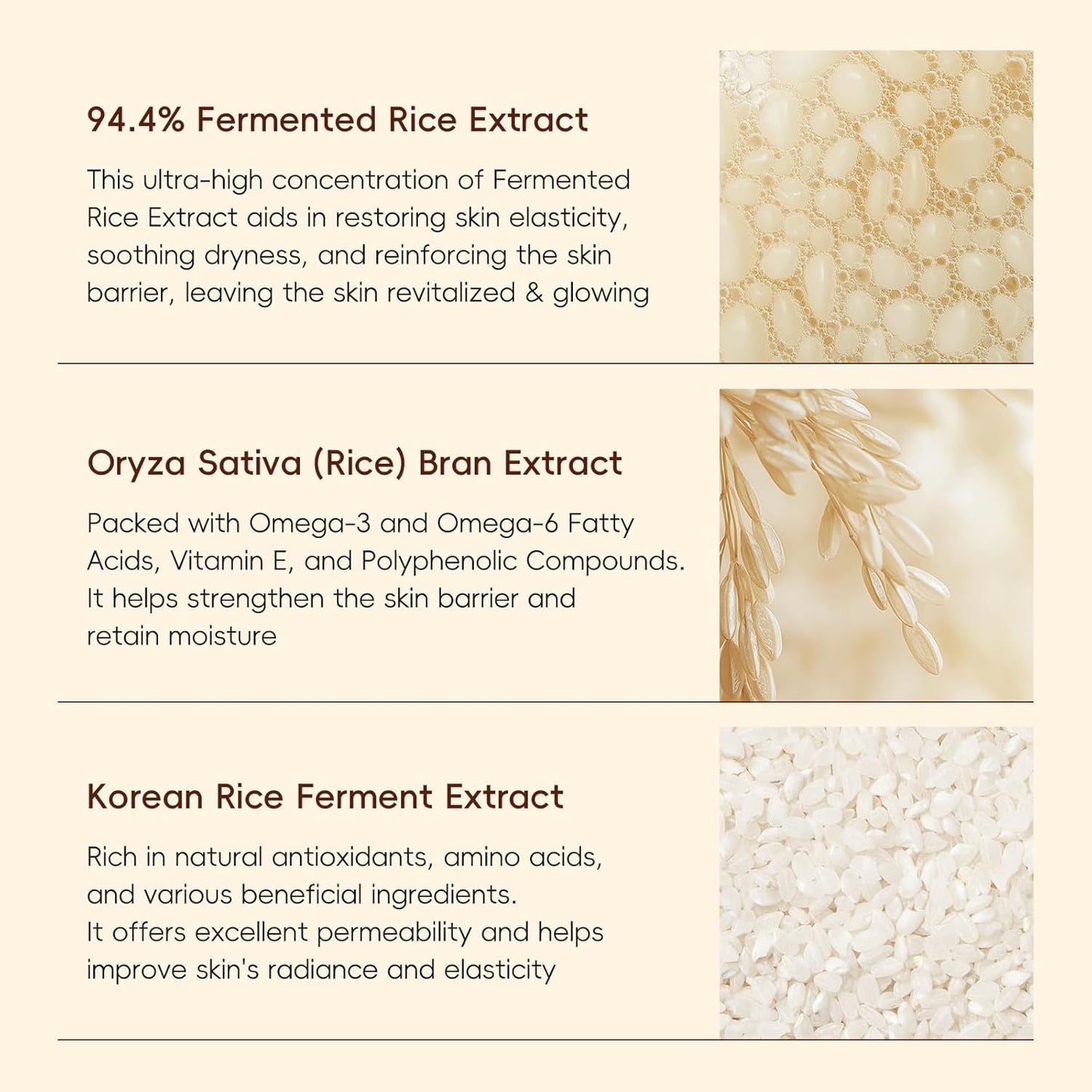 Skin Care Set, Korean Skin Care with Rice Cleanser, Toner, Serum, Eye Serum, Moisturizing Cream 5Pcs for Women Teen Girls Mom Daughter Mother'S Day Birthday Christmas Lover Korean Beauty