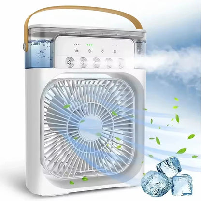 3 in 1 USB Desktop Cooling Fan and Humidifier to Stay Cool and Comfortable Anywhere