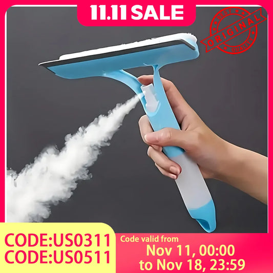 3 in 1 Streak Free Window Cleaning Kit for Sparkling Glass with Zero Effort
