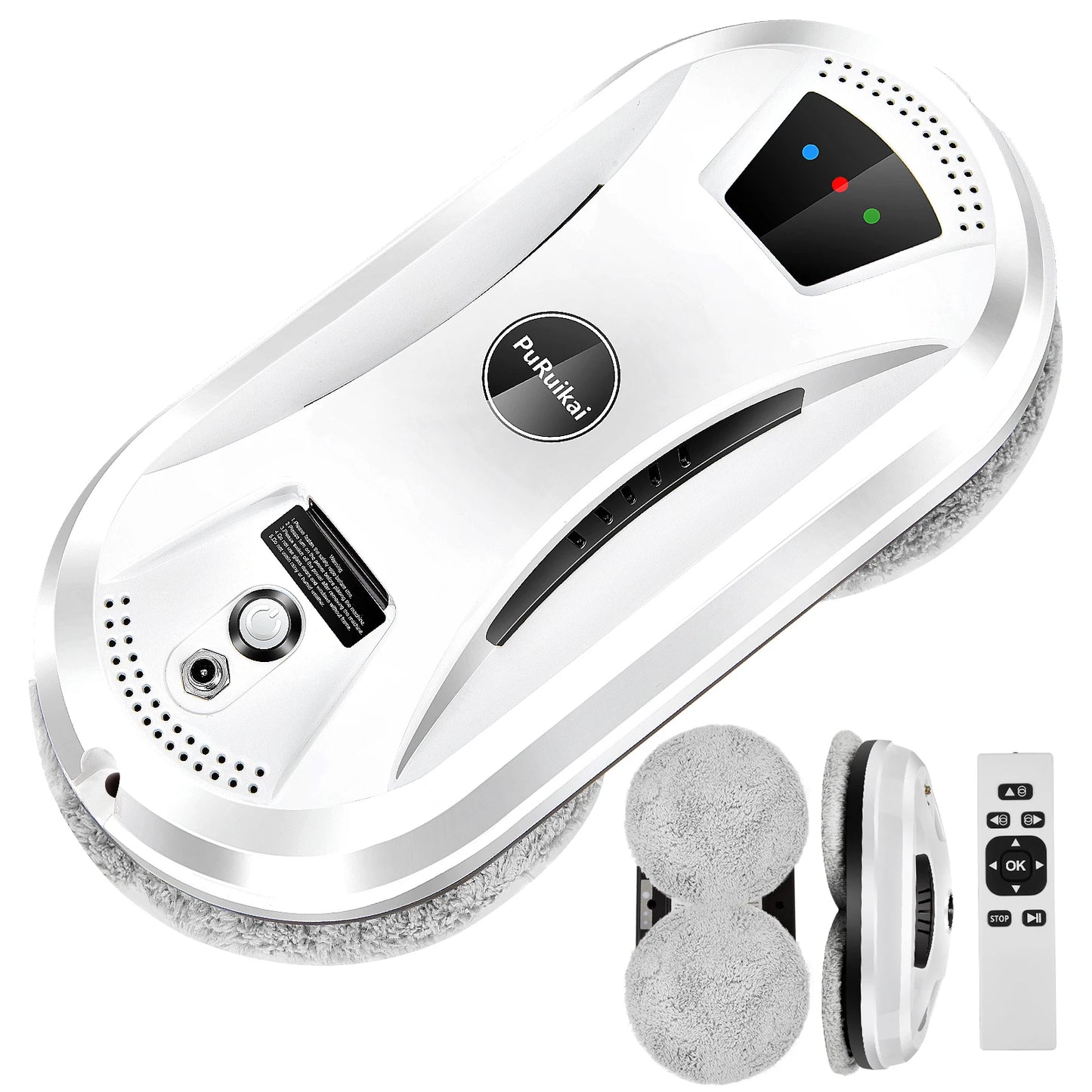 Ultra Thin Window Cleaning Robot with Remote Control for Spotless Glass with Zero Effort