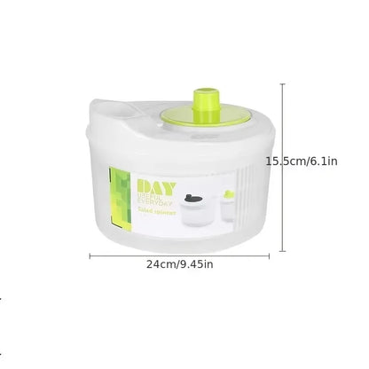 Salad Spinner and Drainer for Crisp Dry Greens Ready in Seconds