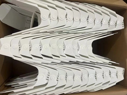 Adjustable Double Layer Plastic Shoe Rack for Modular Space Efficient Shoe Storage