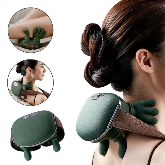 Automatic Shoulder and Neck Massager for Deep Finger Press Relief