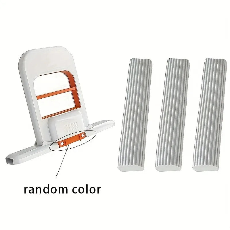 Foldable 4 Piece Desktop Cleaning Set for Quick No Rinse Tidying Anywhere