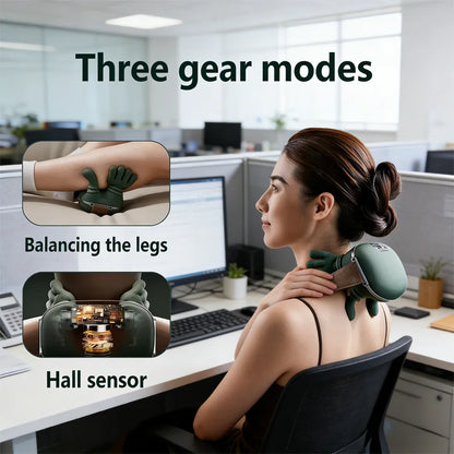 Automatic Shoulder and Neck Massager for Deep Finger Press Relief