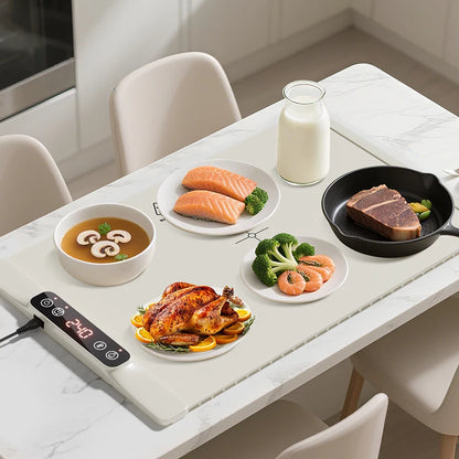 Electric Food Warming Tray to Keep Meals Hot for Parties and Everyday Dining
