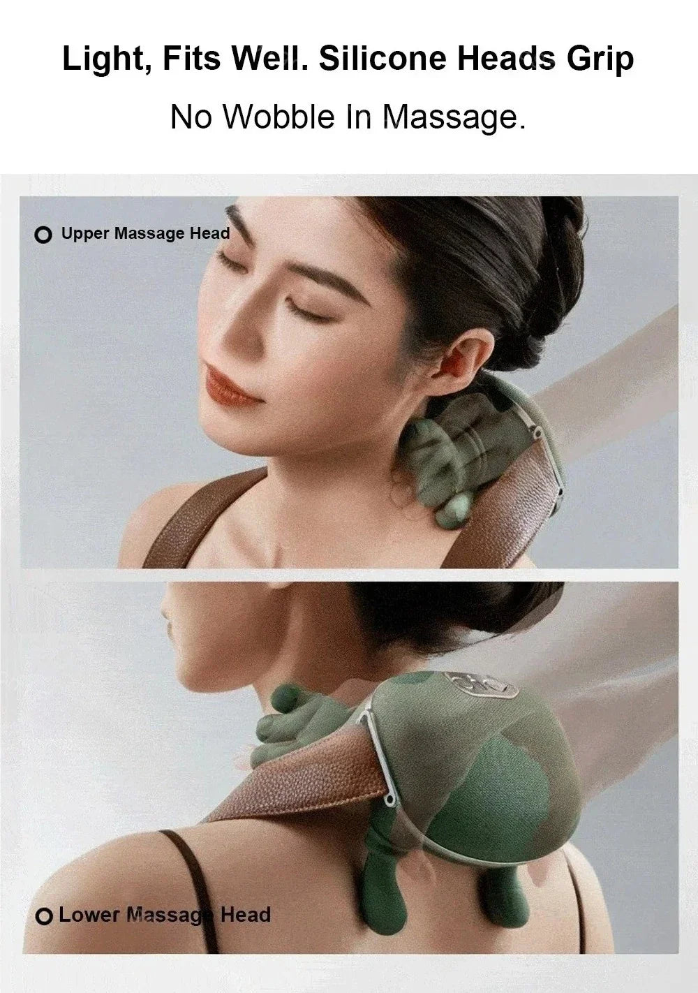 Automatic Shoulder and Neck Massager for Deep Finger Press Relief