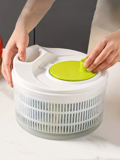 Salad Spinner and Drainer for Crisp Dry Greens Ready in Seconds