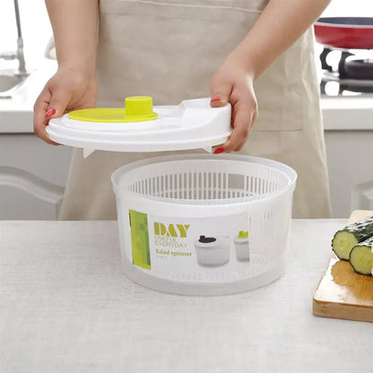Salad Spinner and Drainer for Crisp Dry Greens Ready in Seconds