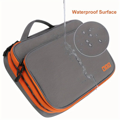 Multi Layer Travel Cable Organizer Bag to Keep Every Charger and Accessory Tangle Free
