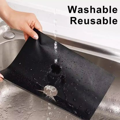 Heat Resistant Nonstick Stove Protector Pads for Mess Free Cooking and Easy Cleanup