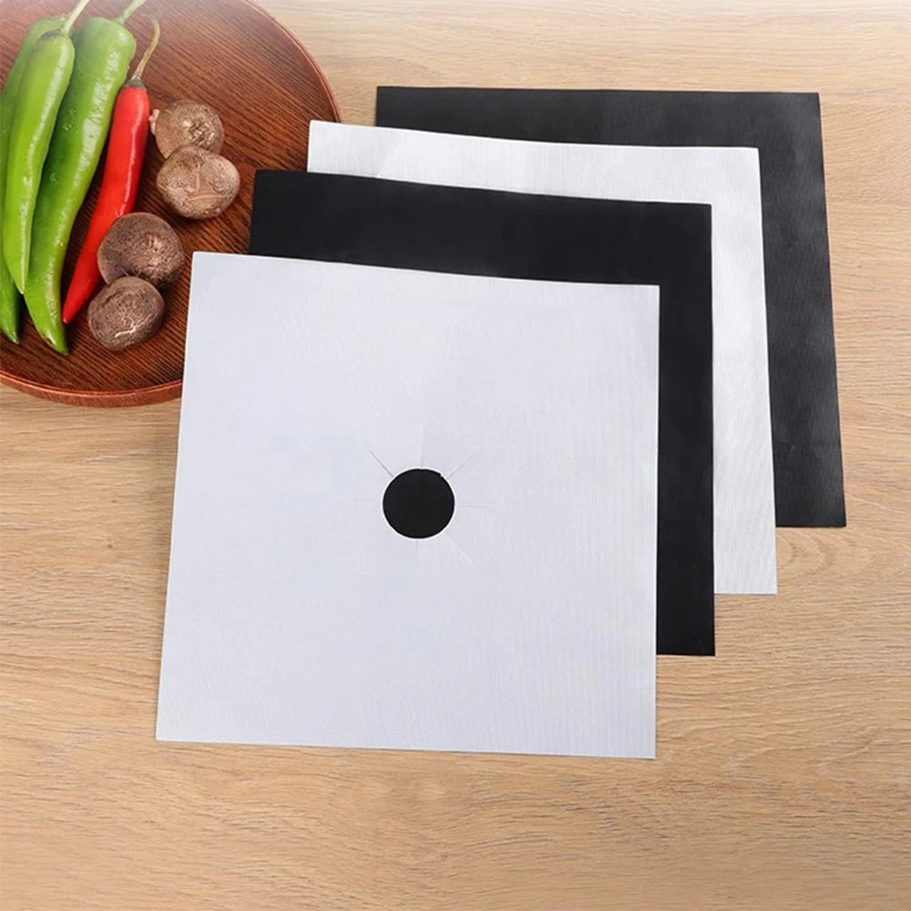 Heat Resistant Nonstick Stove Protector Pads for Mess Free Cooking and Easy Cleanup